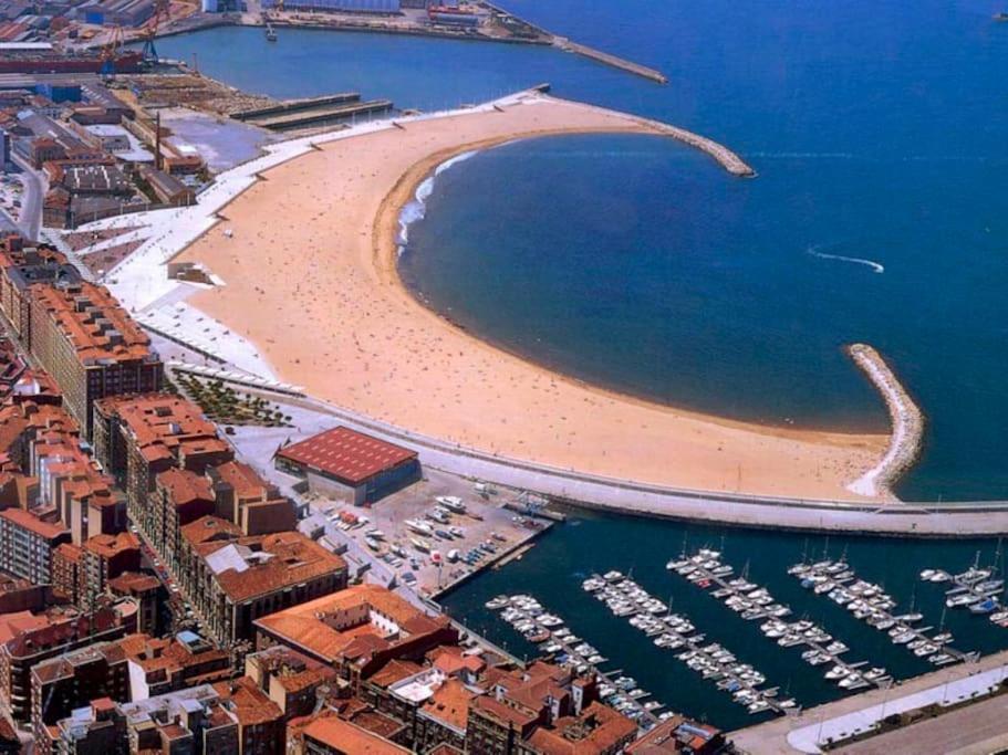 Espacioso 140 M2 Y Calidad A 250 Metros Playa Y Puerto Deportivo 5Hab 2 Banos Vut2917As Gijon Luaran gambar